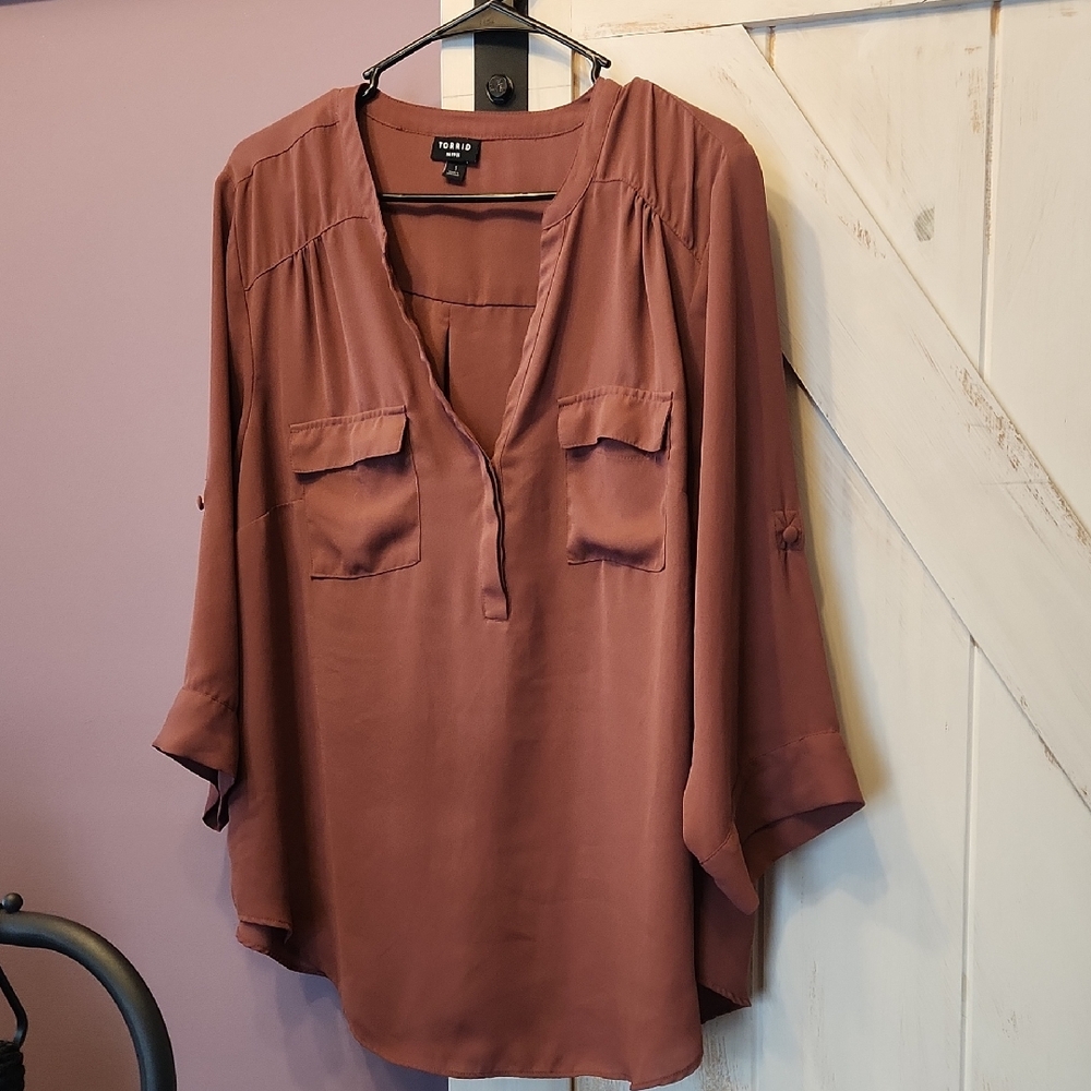 Torrid Harper Blouse • Size 1